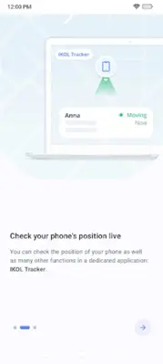 IKOL X phone location android App screenshot 2